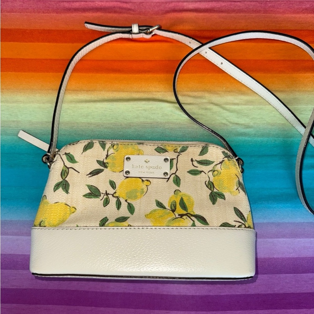 Kate Spade Yellow Lemon Crossbody Bag - Picture 2 of 6